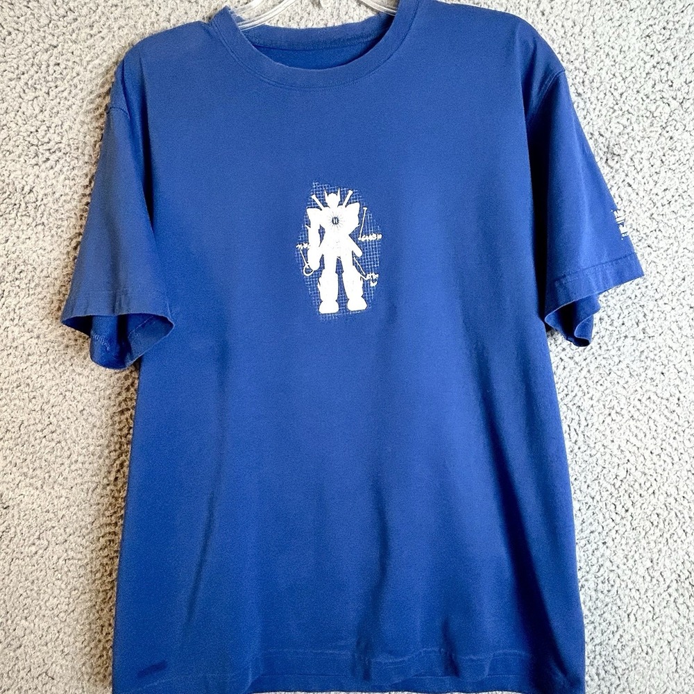 2000's Nike Tee RARE Robot T-shirt Retro Anime Gundam Limited Edition Men's L